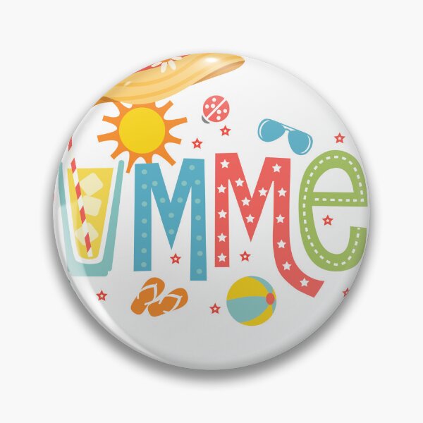 Item preview, Colorful Summer Vibes Illustration designed and sold by pixelandpalette.