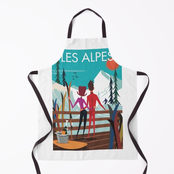 Item preview, Les Alpes poster designed and sold by Gary Godel.