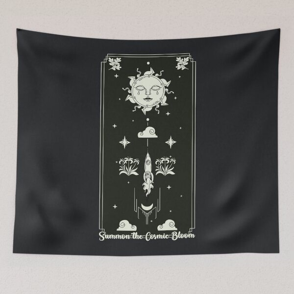 Item preview, Summon the Cosmic Bloom designed and sold by Milena R..