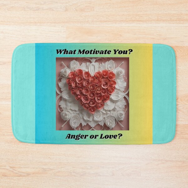 Item preview, What Motivate You? Anger or Love?  designed and sold by Kwi-Precious.