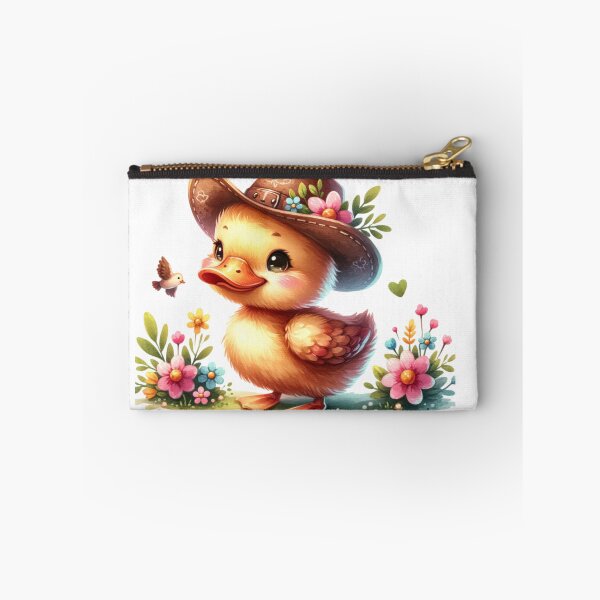 Item preview, Colorful Easter eggs and yellow flowers in a nest with a chicken, a spring celebration designed and sold by KanDa-Shop.