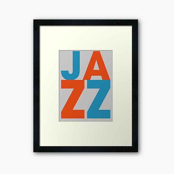 Jazz Framed Art Print