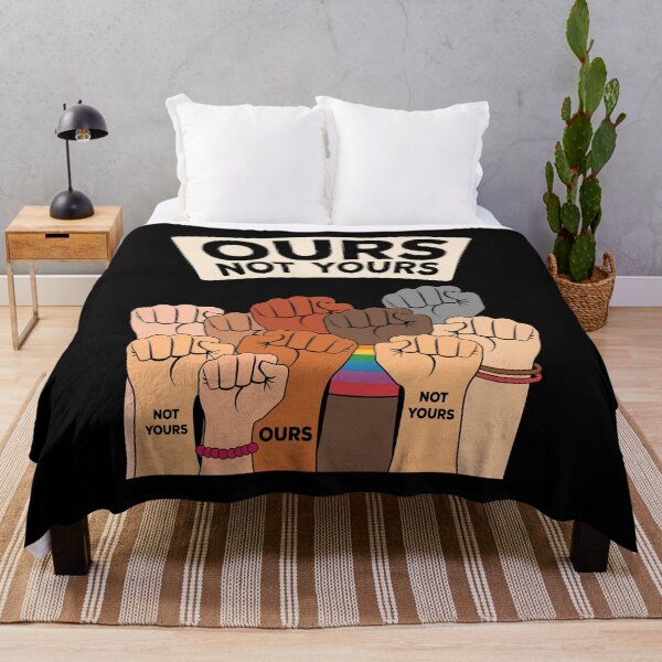 Item preview, Ours Not Yours Hand Drawn Fists for Solidarity and Voice designed and sold by Designer-Girl.