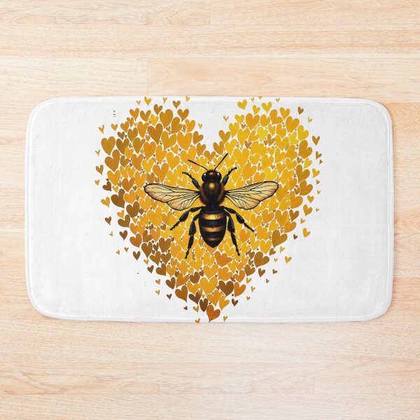 Item preview, bee on the heart designed and sold by jkrphoto.