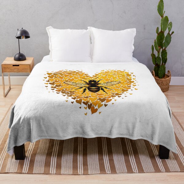 Item preview, bee on the heart designed and sold by jkrphoto.