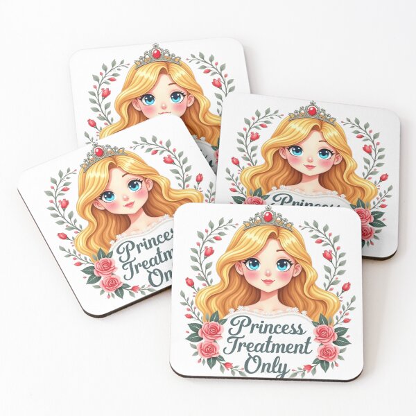 Item preview, Princess treatment only, a pretty princess with flowers. designed and sold by nicnacc.