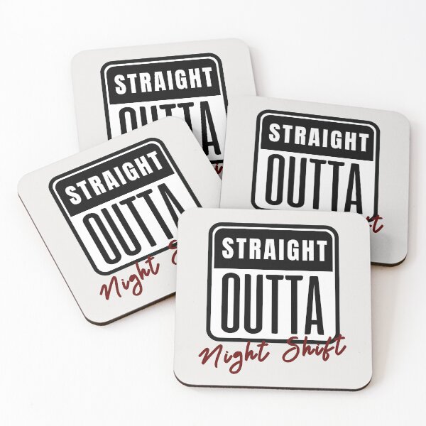 Item preview, Straight Outta Night Shift designed and sold by Anniko Art Studio.