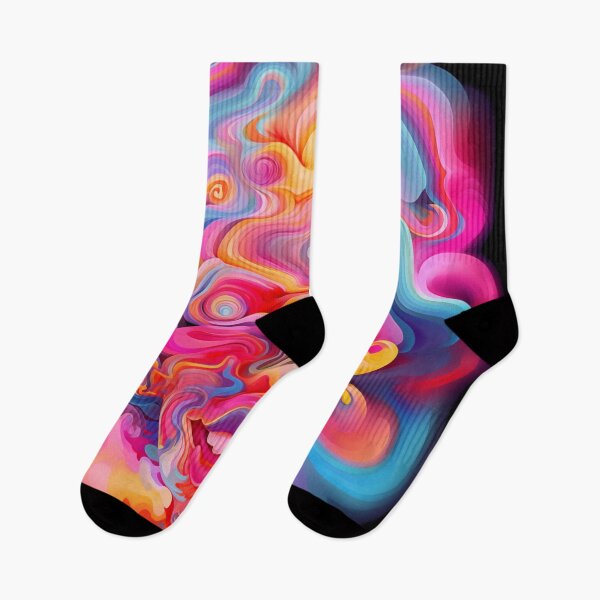 Item preview, Psychedelic Face – Vibrant Trippy Portrait designed and sold by TrippyFest.