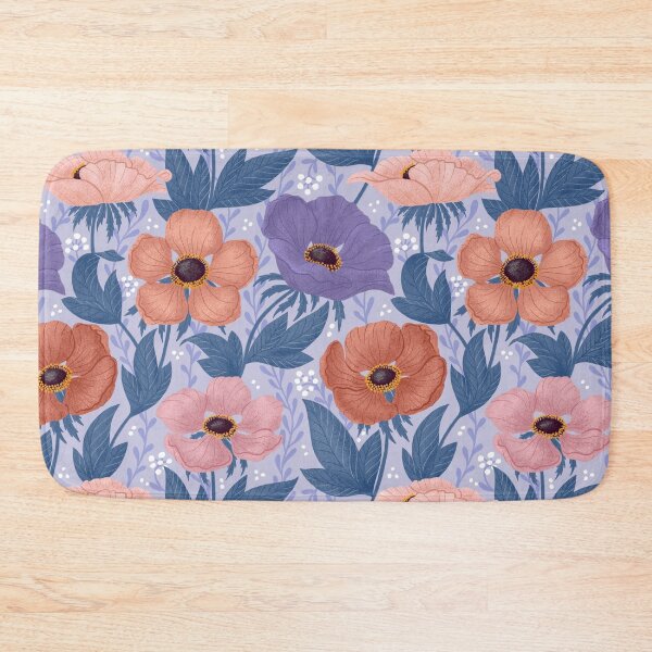 Item preview, Bold colorful anemone - muted designed and sold by me-coco-design.