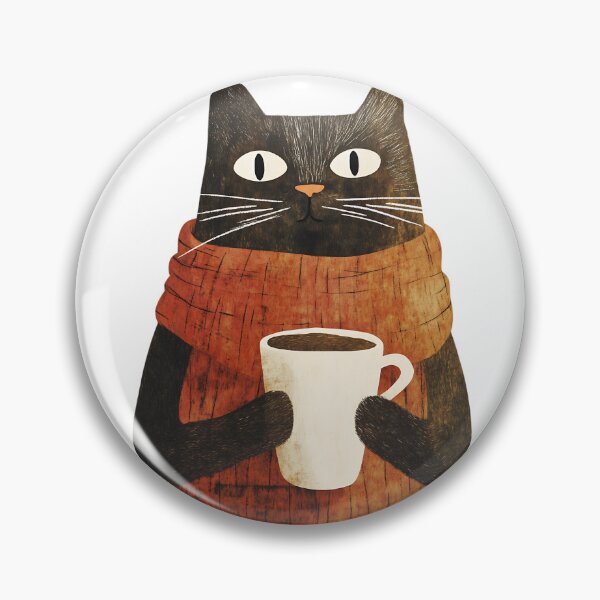 Item preview, Coffee Addict Cat designed and sold by bapupa.