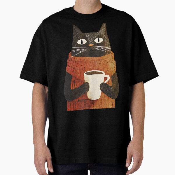 Item preview, Coffee Addict Cat designed and sold by bapupa.