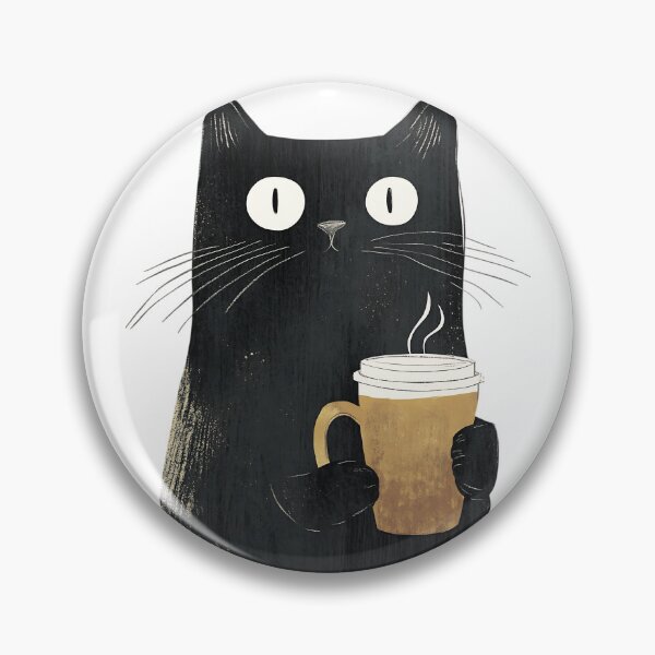 Item preview, Coffee Addict Cat: Morning Brew designed and sold by bapupa.