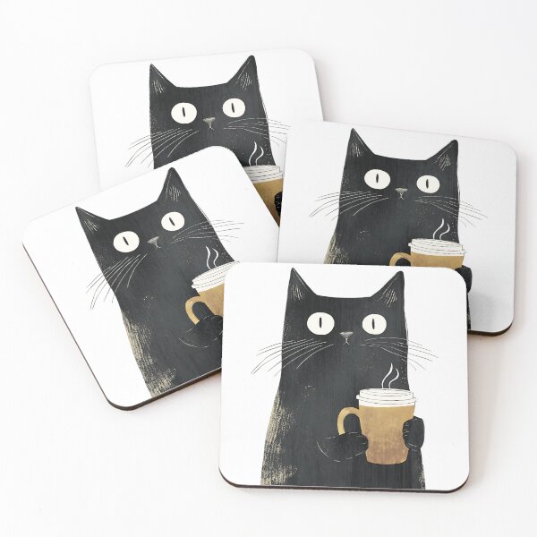Item preview, Coffee Addict Cat: Morning Brew designed and sold by bapupa.