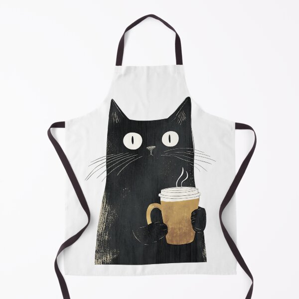 Item preview, Coffee Addict Cat: Morning Brew designed and sold by bapupa.