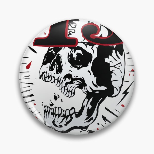 Item preview, 13 skull number misfortune tattoo designed and sold by Achille3777.