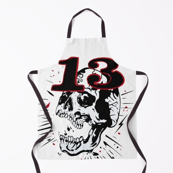 Item preview, 13 skull number misfortune tattoo designed and sold by Achille3777.