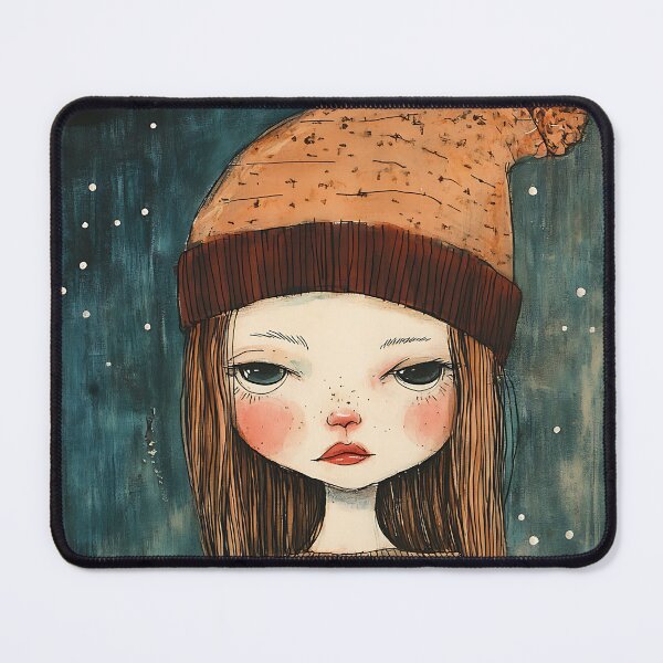 Item preview, Cute Coffee Addict Girl designed and sold by bapupa.