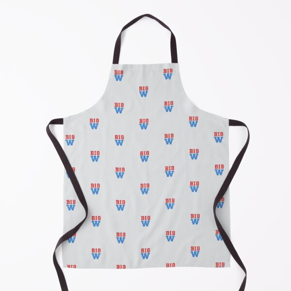 Item preview, "Big W" in red and blue designed and sold by PariSeine.