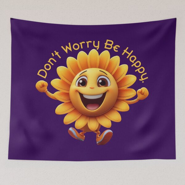 Item preview, Don't Worry Be Happy designed and sold by rainsdesigns.