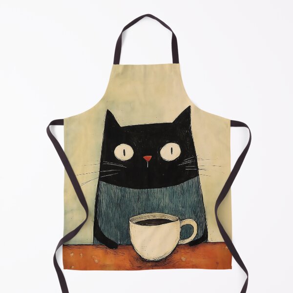 Item preview, Purrfect Coffee and Cats designed and sold by bapupa.