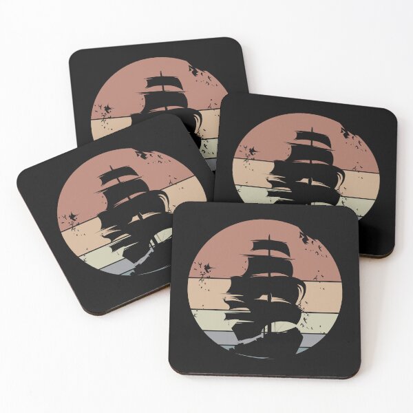 Item preview, old retro ship - vintage sailor logo designed and sold by AndreMi.