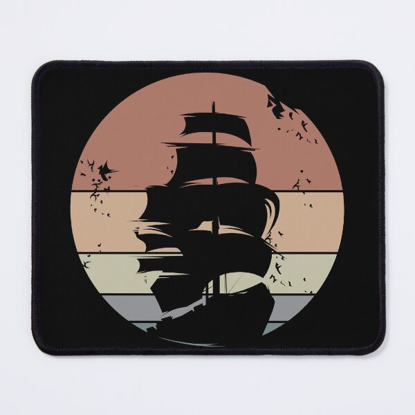 Item preview, old retro ship - vintage sailor logo designed and sold by AndreMi.