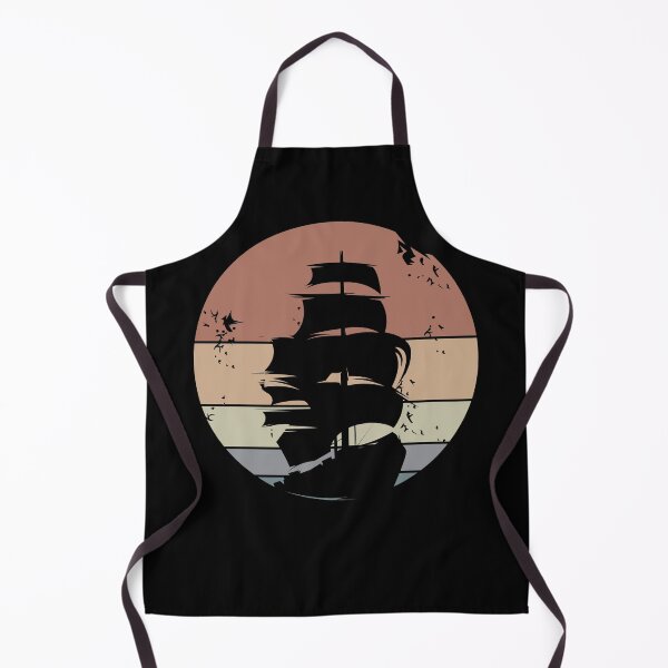 Item preview, old retro ship - vintage sailor logo designed and sold by AndreMi.