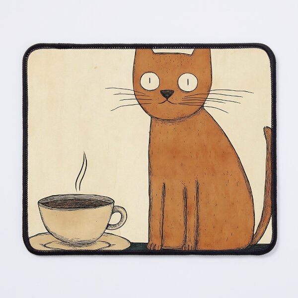 Item preview, Cozy Coffee with Cats designed and sold by bapupa.