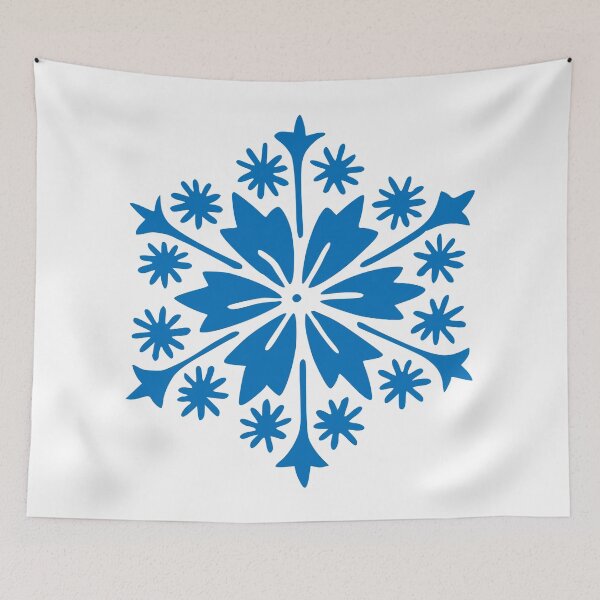 Item preview, Snow Flake, Winter in Japan - Japanese Design designed and sold by Japan Design Prints.