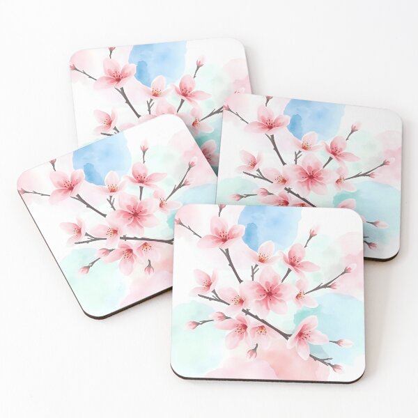 Item preview, Ethereal Floral Arc - Pink & Yellow Blossoms designed and sold by Shirtastically.