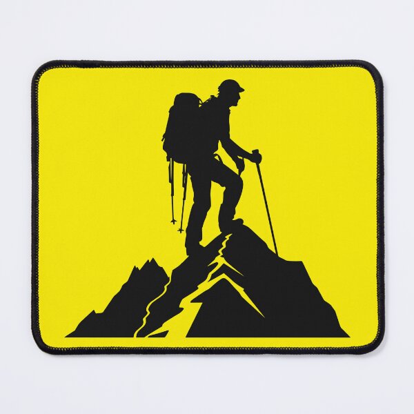 Item preview, alpinist, hiking, outdoors, adventure, trekking, mountain, adventure, climbing designed and sold by happinesproject.