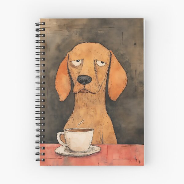 Item preview, Cute Coffee and Dogs designed and sold by bapupa.