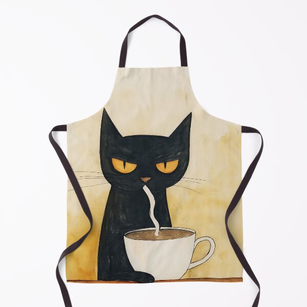 Item preview, Just a Coffee Addict Cat designed and sold by bapupa.