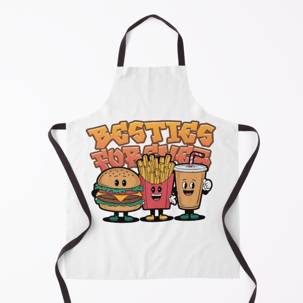 Item preview, Besties Forever CheeseBurger Fries and Soda designed and sold by MonkiFlipp.