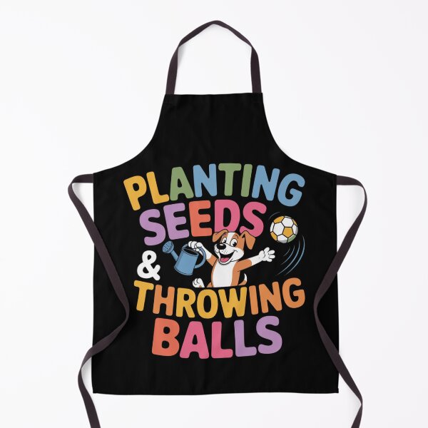 Item preview, Planting Seeds & Throwing Balls – Dog Lover Gardening designed and sold by MagicWander.
