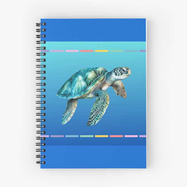 Item preview, Large Sea Turtles, Blue Ocean, Sea Life designed and sold by AASparksDesigns.