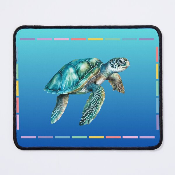 Item preview, Large Sea Turtles, Blue Ocean, Sea Life designed and sold by AASparksDesigns.