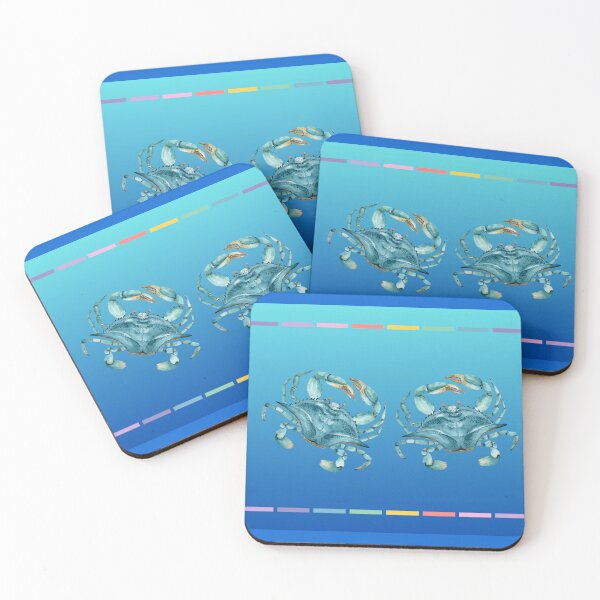 Item preview, Blue Crabs, Blue Ocean, Sea Life designed and sold by AASparksDesigns.