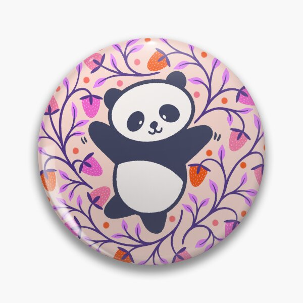 Item preview, Strawberry Panda Parade designed and sold by RebeccaFlaherty.