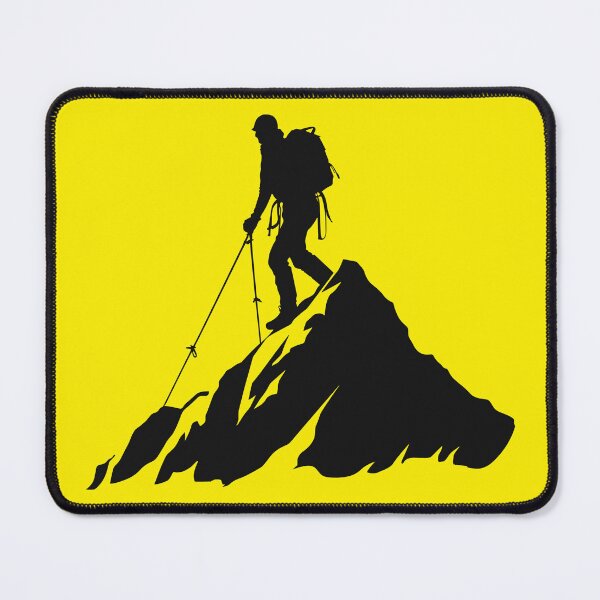 Item preview, alpinist, hiking, outdoors, adventure, trekking, mountain, adventure, climbing designed and sold by happinesproject.