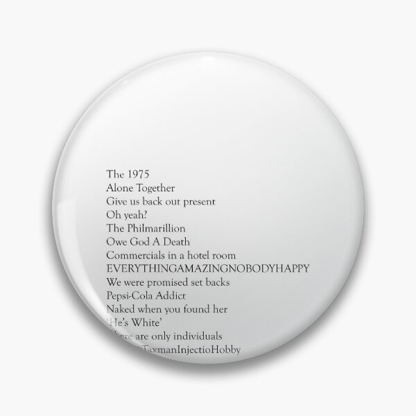 Item preview, GHEMB tracklist designed and sold by FynnFDesign.