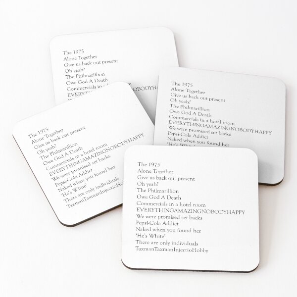 Item preview, GHEMB tracklist designed and sold by FynnFDesign.