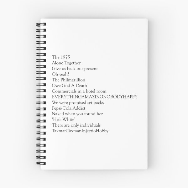 Item preview, GHEMB tracklist designed and sold by FynnFDesign.