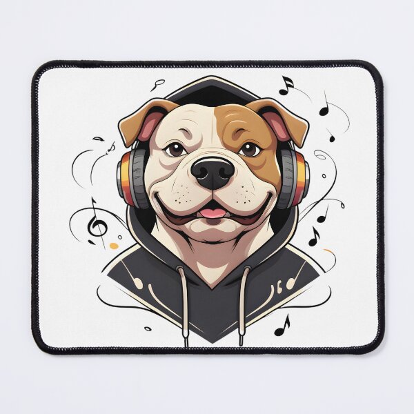 Item preview, music-listening dog designed and sold by Torben2024.