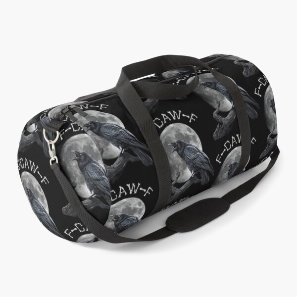 Item preview, Black Crow F Caw F Funny Black Bird Moon Gothic designed and sold by FantasyFablesC.
