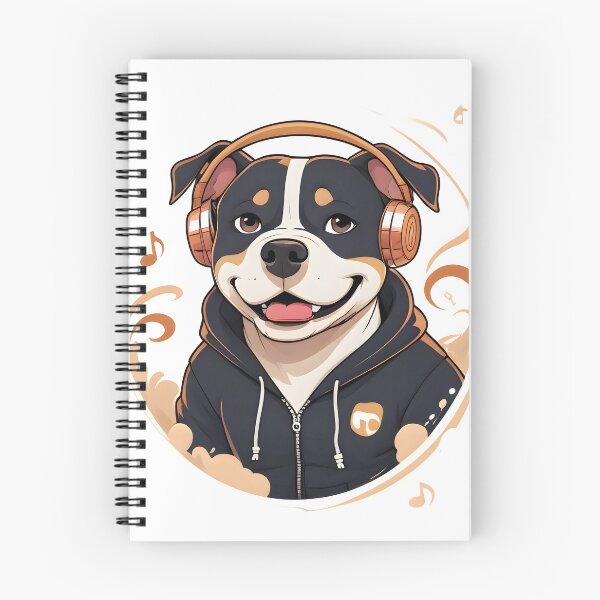 Item preview, music-listening dog designed and sold by Torben2024.