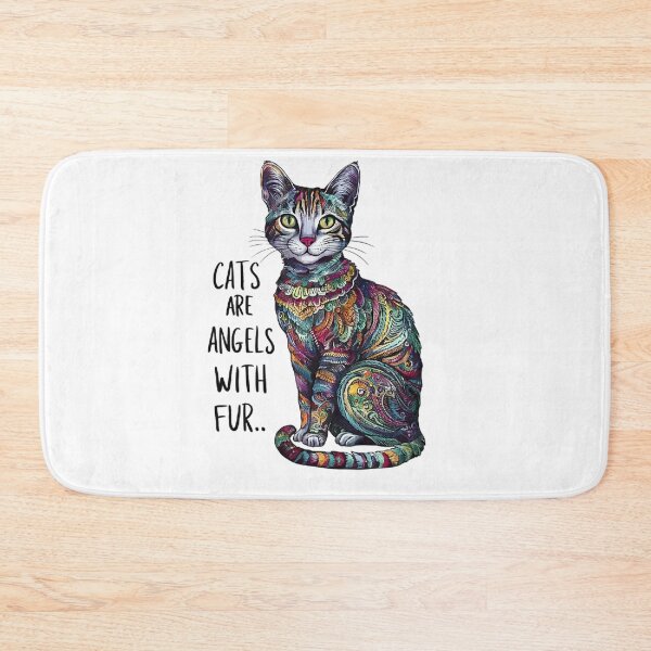 Item preview, Cats are angels with fur designed and sold by likbatonboot.