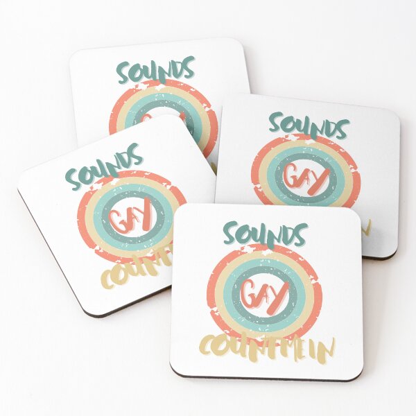 Item preview, sounds gay count me in designed and sold by DesignByMalwina.