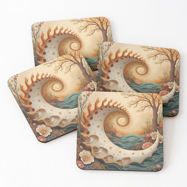Item preview, Golden Spiral of Nature designed and sold by AbstractArray.