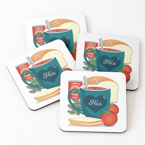 Item preview, Hot Mug of Soup HIS - TEAL designed and sold by StellarFX.